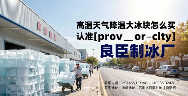 高温天气降温大冰块怎么买 认准沈阳良臣制冰厂
