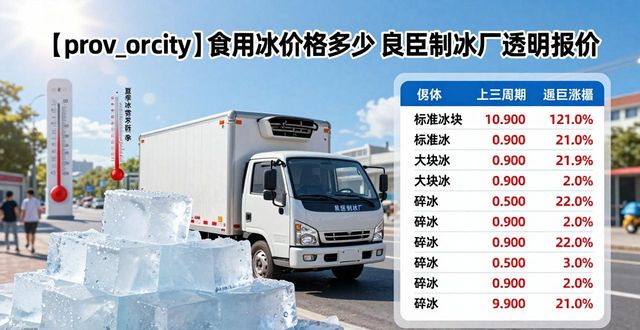 沈阳食用冰价格多少 良臣制冰厂透明报价