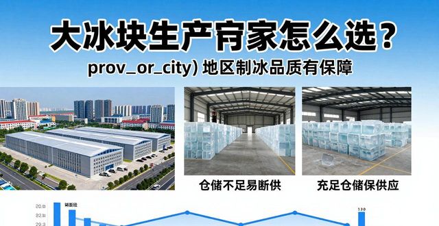 大冰块生产厂家怎么选？沈阳地区制冰品质有保障
