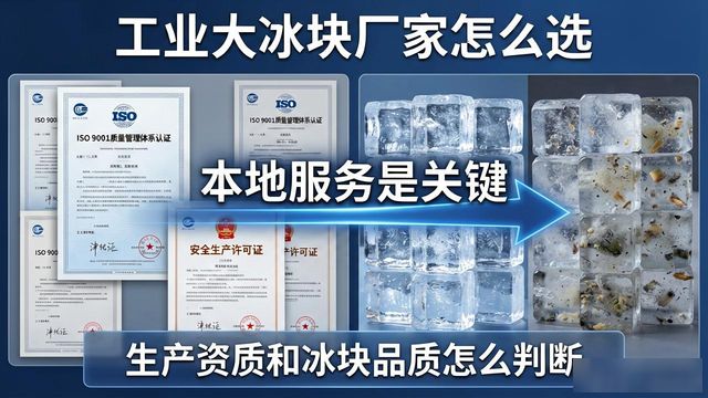 工业大冰块厂家怎么选？沈阳本地服务是关键